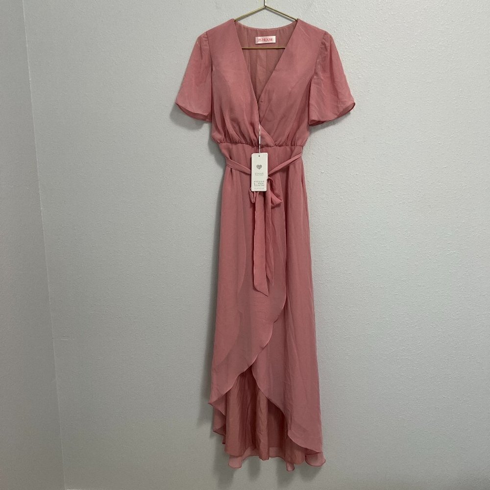 JJ'S house Maxi Short sleeves Dress formal NWT